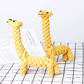 Natural Cotton Rope Dog Chew Toys - Durable Knotted Teething Toy for Puppies & Large Breeds - Dental Health Tugging Toy for Golden Retrievers & Small Dogs