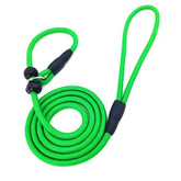 Professional Ultra-Thin P-Rope Training Leash - High-Strength Nylon Slip Lead, Anti-Choke Correction Tool, and Explosion-Proof Walking Lead for Small Dogs