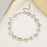 Luxury "Rock Candy" Pet Rhinestone Choker - Full Diamond Bling Dog Collar - High-Brilliance Crystal Necklace for Dogs & Cats - Premium Fashion Accessory for Weddings & Parties