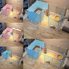 Premium Indoor Pet Playpen & Furniture Modular Small Dog & Cat Safety Fence Multi-Functional Pet Enclosure for Puppies, Kittens, and Rabbits Elegant Cross-Border Home Decor