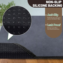 2026 Amazon Global Best-Seller Premium 4-Layer Washable Pet Training Pad Waterproof Anti-Slip Protective Diaper Mat Heavy-Duty Dog Cage Carpet & Furniture Shield