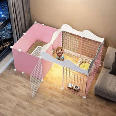 Premium Indoor Pet Playpen & Furniture Modular Small Dog & Cat Safety Fence Multi-Functional Pet Enclosure for Puppies, Kittens, and Rabbits Elegant Cross-Border Home Decor
