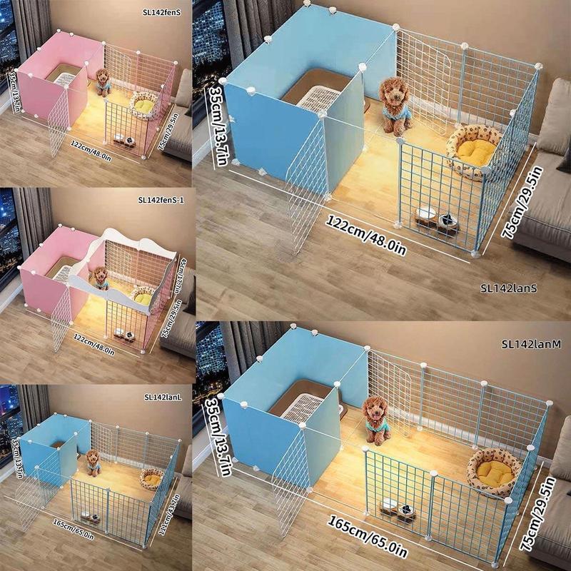 Premium Indoor Pet Playpen & Furniture Modular Small Dog & Cat Safety Fence Multi-Functional Pet Enclosure for Puppies, Kittens, and Rabbits Elegant Cross-Border Home Decor