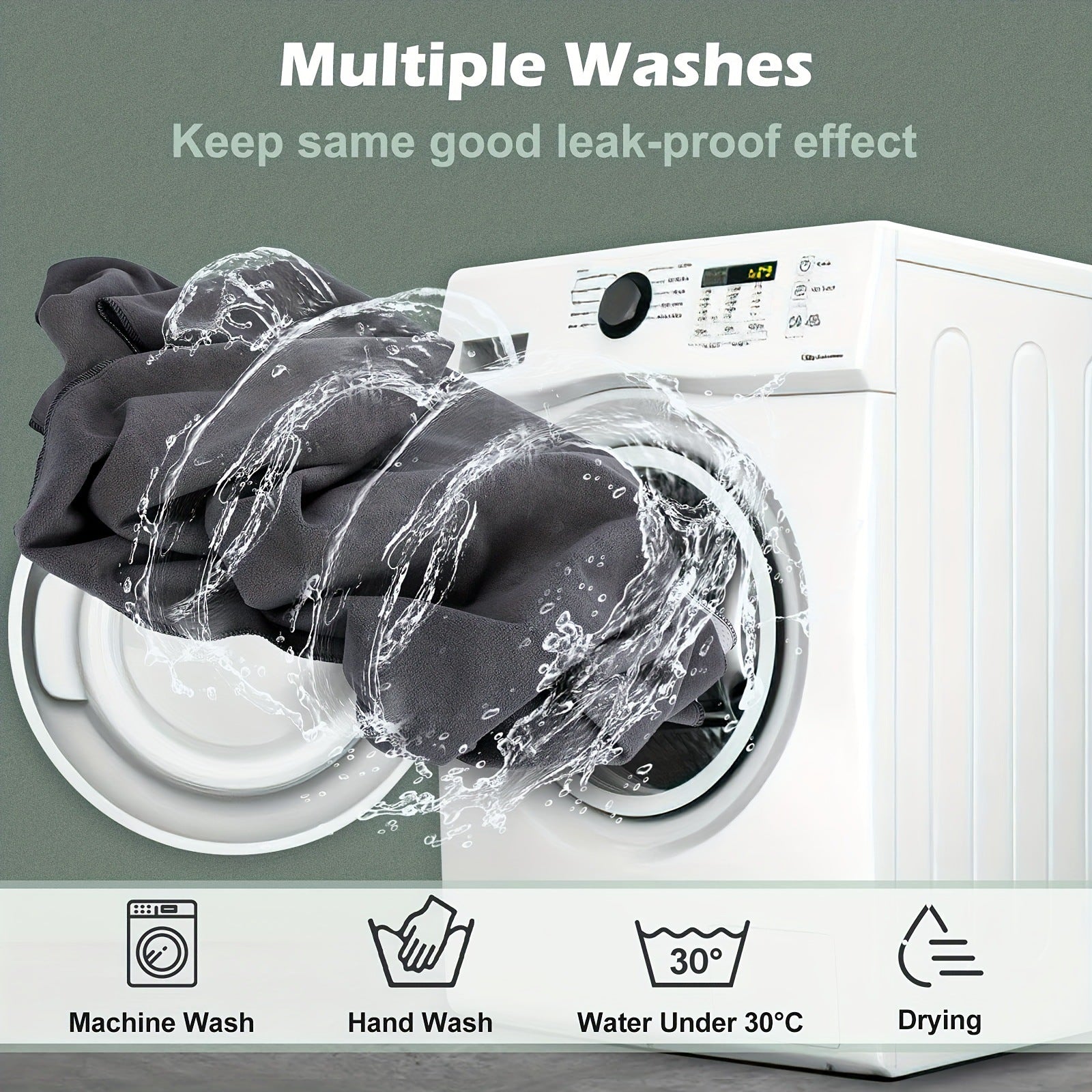 2026 Amazon Global Best-Seller Premium 4-Layer Washable Pet Training Pad Waterproof Anti-Slip Protective Diaper Mat Heavy-Duty Dog Cage Carpet & Furniture Shield